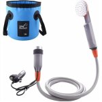 Douche de camping portable douche de randonne avec pompe submersible batterie au lithium 2200 mah rechargeabl ...