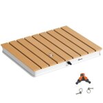 Douche de jardin ext�rieure - outsunny - portable - hauteur de fontaine r�glable � 4 m - structure en ...