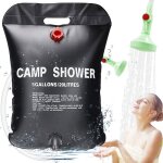 Douche solaire 20l douche camping douche portable randonne escalade festival activit extrieure