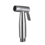 Douchette main bidet acier inox haute pression - wc suspendu nickel bross�