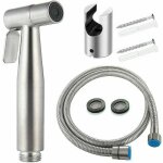 Douchette pour robinet bidet wc kit avec douchette inox 2 joints couleurs multiples largeight