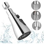 Douchette robinet cuisine 3 modes - 360 degres embout pour robinet cuisine tete de robinet mitigeur evier ... Douchette robinet cuisine 3 modes - 360 degres embout pour robinet cuisine tete de robinet mitigeur evier ...
