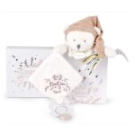 Doudou 25 ans - ours rose
