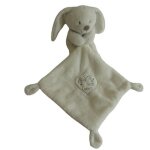 Doudou lapin peluche mouchoir cn pommette Doudou lapin peluche mouchoir cn pommette
