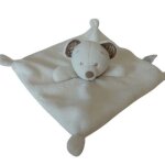 Doudou ours plat parfait �tat nicotoy simba toys