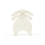 Doudou plat jellycat bashful cream bunny comforter