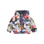 Doudoune � capuche manches longues b�b� gar�on guess