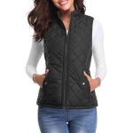 Doudoune femmedoudoune femme zipp sans mancheschaud lger doudoune femme hiver automne avec poches zippes ...
