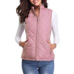 Doudoune femmedoudoune femme zipp sans mancheschaud lger doudoune femme hiver automne avec poches zippes ...