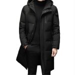 Doudoune homme mi - longue doudoune chaude avec capuche - veste décontractée dextérieur - épais confortable ... Doudoune homme mi - longue doudoune chaude avec capuche - veste décontractée dextérieur - épais confortable ...