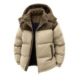 Doudoune hommedoudoune  capuche amovible hommedoudoune chaude homme avec multi poches coupe - vent et ...