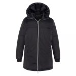 Doudoune longue  capuche rversible femme schott riversa2w