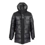 Doudoune longue  capuche schott altamont smu
