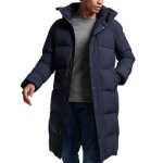 Doudoune marine homme superdry longline