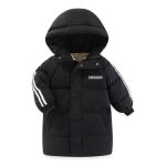 Doudoune mtowsuc 0627 enfant zipp� � capuche hiver chaude pour fille gar�on doudoune �paissie manches ...