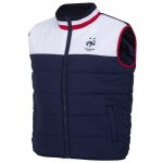 Doudoune sans manche - fff - collection officielle - polyester - taille adulte - bleu Doudoune sans manche - fff - collection officielle - polyester - taille adulte - bleu
