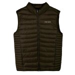 Doudoune sans manches kaki fonc homme teddy smith b - terry 12014310