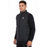 Doudoune sans manche - stade toulousain - toulouse - polyester - noir - homme