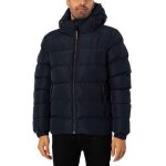 Doudoune de sport  capuche - superdry - homme - bleu