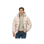Doudoune superdry homme puffer gris polyester