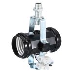 Douille lampe sourcing map 1 kit e27 double base ampoule m10 filetage support 2 lumire prise avec fixture ...