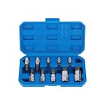 Douille torx mâle 1 / 2 / 1 / 4 / 3 / 8 12 tailles m4 - m18 10pcs avec boîte label Douille torx mâle 1 / 2 / 1 / 4 / 3 / 8 12 tailles m4 - m18 10pcs avec boîte label