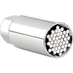 Douille universelle pour clé à cliquet - agt - 9 - 21 mm - chrome - vanadium Douille universelle pour clé à cliquet - agt - 9 - 21 mm - chrome - vanadium