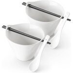 Dowan bols ramen bols  nouilles ensemble de 2