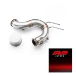 Downpipe inox rm motors pour vw golf 7 audi a3 8v seat leon 3 1. 6 2. 0 tdi 90 105 110 150 184 cv