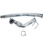 Downpipe inox pour vw golf 7 2. 0 r audi tts s3 8v seat leon 3 cupra r 290 300 310 cv