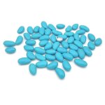 Drages amandes fines tendres 1kg - coloris bleu carabes - fabrication franaise