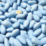 Drages amande lorraine bleu - 1kg