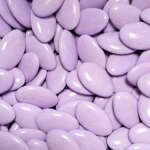 Drages chocolat couleur lilas - 1kg