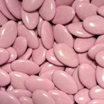 Drages chocolat couleur rose nacr - 1kg