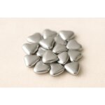 Drag�es petits c?urs au chocolat 250gr argent