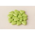 Drag�es petits c?urs au chocolat 250gr vert anis