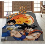 Parure de lit enfant - dragon ball - housse de couette r�versible 140x200 cm - taie 65x65 cm - oeko - ...