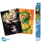 Dragon ball - set 2 chibi posters - goku & shenron (52x38)