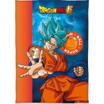 Dragon ball z - plaid - couverture polaire 100x140 cm.