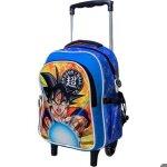 Dragon ball z - trolley - cartable a roulettes scolaire - 31x24x15 cm. maternelle.