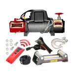 Dragon winch treuil électrique 12v 5443 kg avec câble en acier 20m Dragon winch treuil électrique 12v 5443 kg avec câble en acier 20m