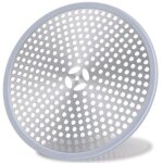 Drain de douche filtre de cheveux filtre pour bonde de douche grille douche anti cheveux couverture de ...