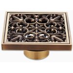 Drain de douchesalle de bain carr�eanti odeur siphon de sol en acier inoxydable pour cuisine