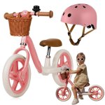 Draisienne avec casque lionelo alex plus - cadre l�ger et r�sistant - panier et sonnette inclus - jusqu?� ...