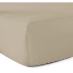 Drap - housse 100% coton 57 fils ficelle - 80 x 200 cm - bonnet 30 cm