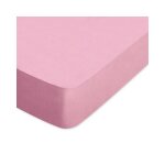 Drap housse 140 x 190 bonnet 30cm qualit� percale 80 fils (rose)