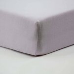 Drap - housse 70x140 cm en coton lilas Drap - housse 70x140 cm en coton lilas