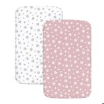 Drap housse cododo (set de 2) protge matelas impermeable avec elastique - taille 41x82 cm - compatible ...