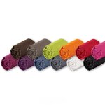 Draps housse - promo linge - coton - 200x160cm - multicouleur lot de 3