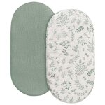 Draps - housses poussette / b�b� - 2 pi�ces - convient pour poussettes berceaux lits b�b� �tiquette